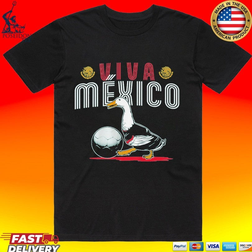 Viva Mexico Merlin The Mascot T-shirt Unisex T-shirt, Sweatshirt, Hoodie, Long Sleeve Tee - T-Shirt, Sweatshirt, Hoodie