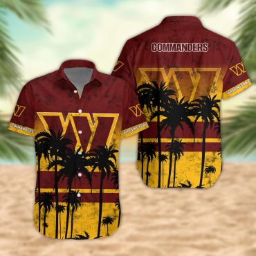 Washington Commanders Desert Sunset Hawaiian Shirt Unisex T-shirt, Sweatshirt, Hoodie, Long Sleeve Tee - T-Shirt, Sweatshirt, Hoodie
