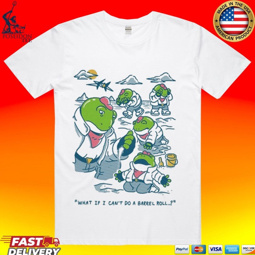 What If I Cant Do A Barrel Roll Henrique Torres T-shirt Unisex T-shirt, Sweatshirt, Hoodie, Long Sleeve Tee - T-Shirt, Sweatshirt, Hoodie