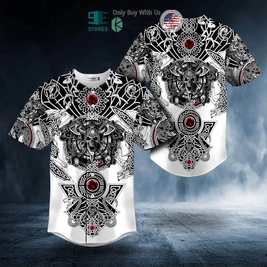 BEST Wolf King Viking Tattoo Baseball Shirt Unisex T-shirt, Sweatshirt, Hoodie, Long Sleeve Tee - T-Shirt, Sweatshirt, Hoodie