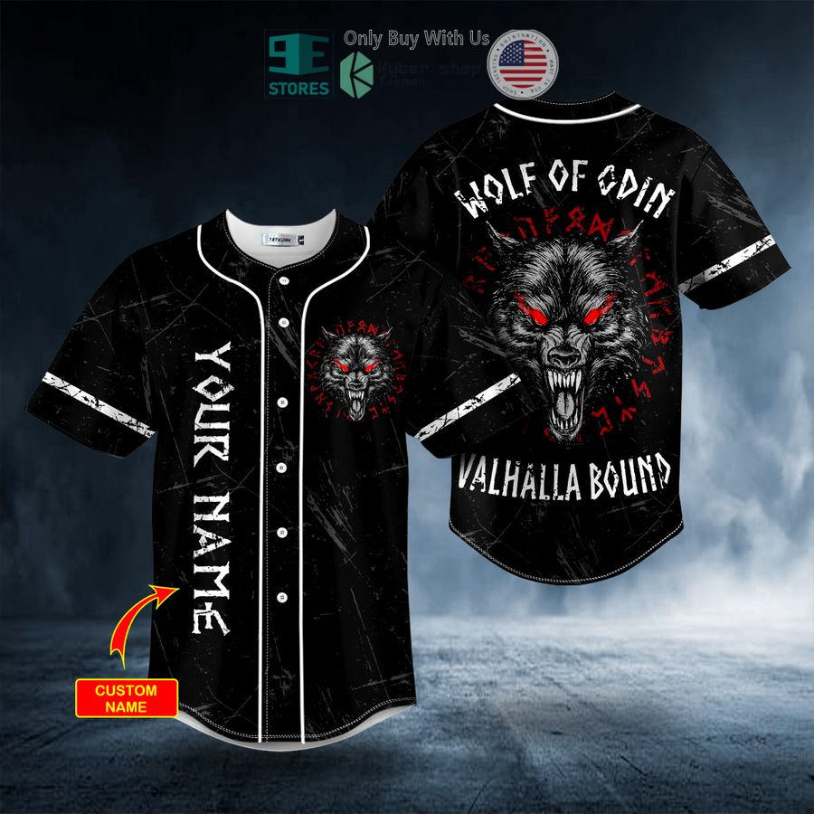 BEST Wolf Of Odin Valhalla Bound Viking Personalized Baseball Shirt Unisex T-shirt, Sweatshirt, Hoodie, Long Sleeve Tee - T-Shirt, Sweatshirt, Hoodie