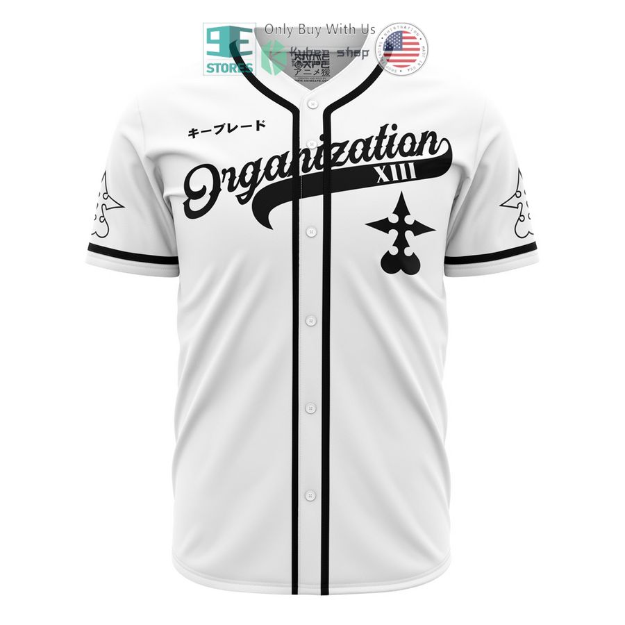 BEST Xemnas Organization XIII Kingdom Hearts Baseball Jersey Unisex T-shirt, Sweatshirt, Hoodie, Long Sleeve Tee - T-Shirt, Sweatshirt, Hoodie