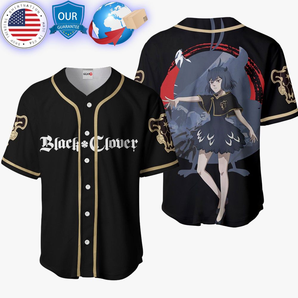 HOT Black Clover Secre Swallowtail Baseball Jersey Unisex T-shirt, Sweatshirt, Hoodie, Long Sleeve Tee - T-Shirt, Sweatshirt, Hoodie