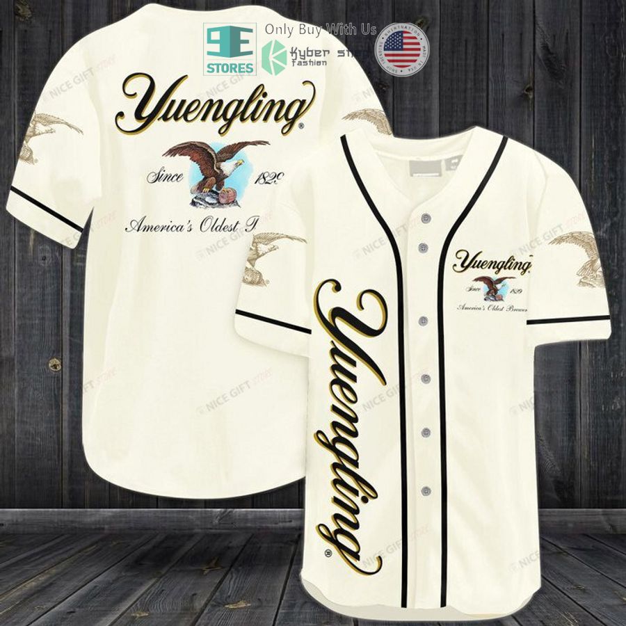 BEST Yuengling logo Baseball Jersey Unisex T-shirt, Sweatshirt, Hoodie, Long Sleeve Tee - T-Shirt, Sweatshirt, Hoodie