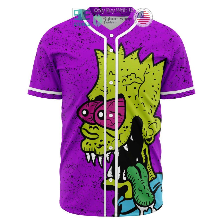 BEST Zombie Bart Simpson HeatBang Or Gifo Baseball Jersey Unisex T-shirt, Sweatshirt, Hoodie, Long Sleeve Tee - T-Shirt, Sweatshirt, Hoodie